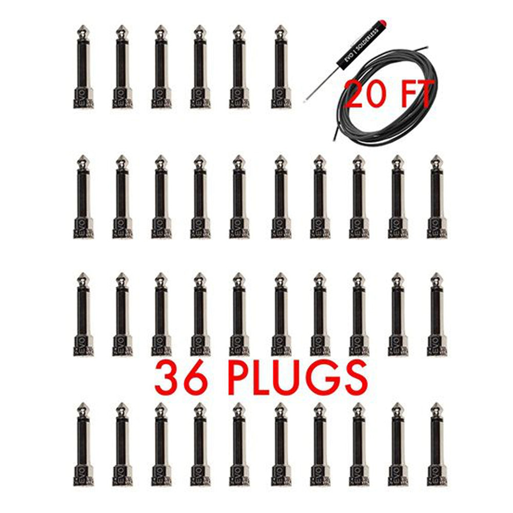 Disaster Area EVO Solderless Cable Kit 36 plugs