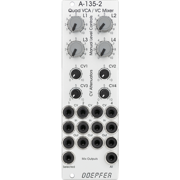 Doepfer A-135-2 Quad VCA/VC Mixer