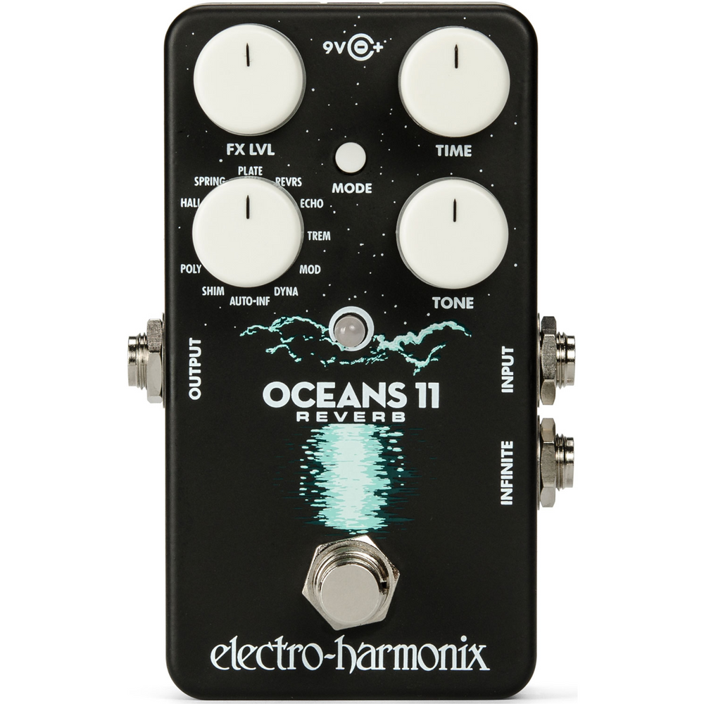 Electro-Harmonix Oceans 11 Reverb Effects Pedal