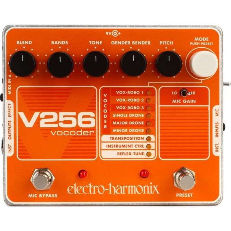 Electro-Harmonix V256 Vocoder Pedal w/ Reflex Tune