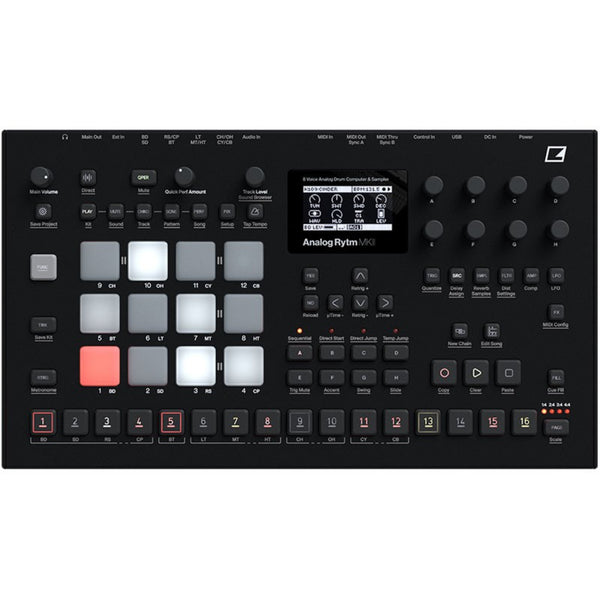 ELEKTRON ANALOG RYTM MKII BLACK