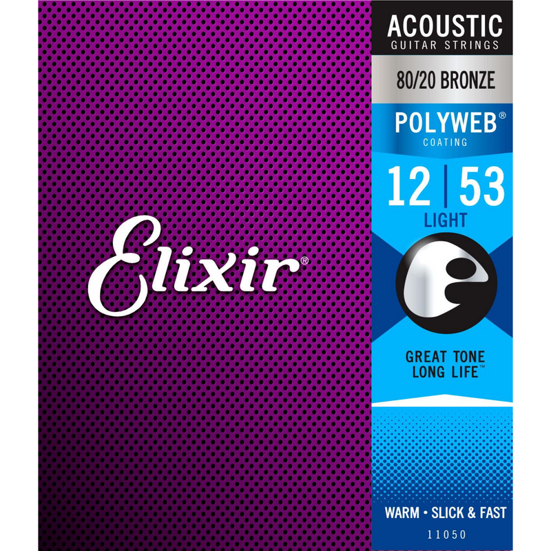 ELIXIR 11050 ACOU GTR-6 STR-PW-LITE GAUGE .012 - .053