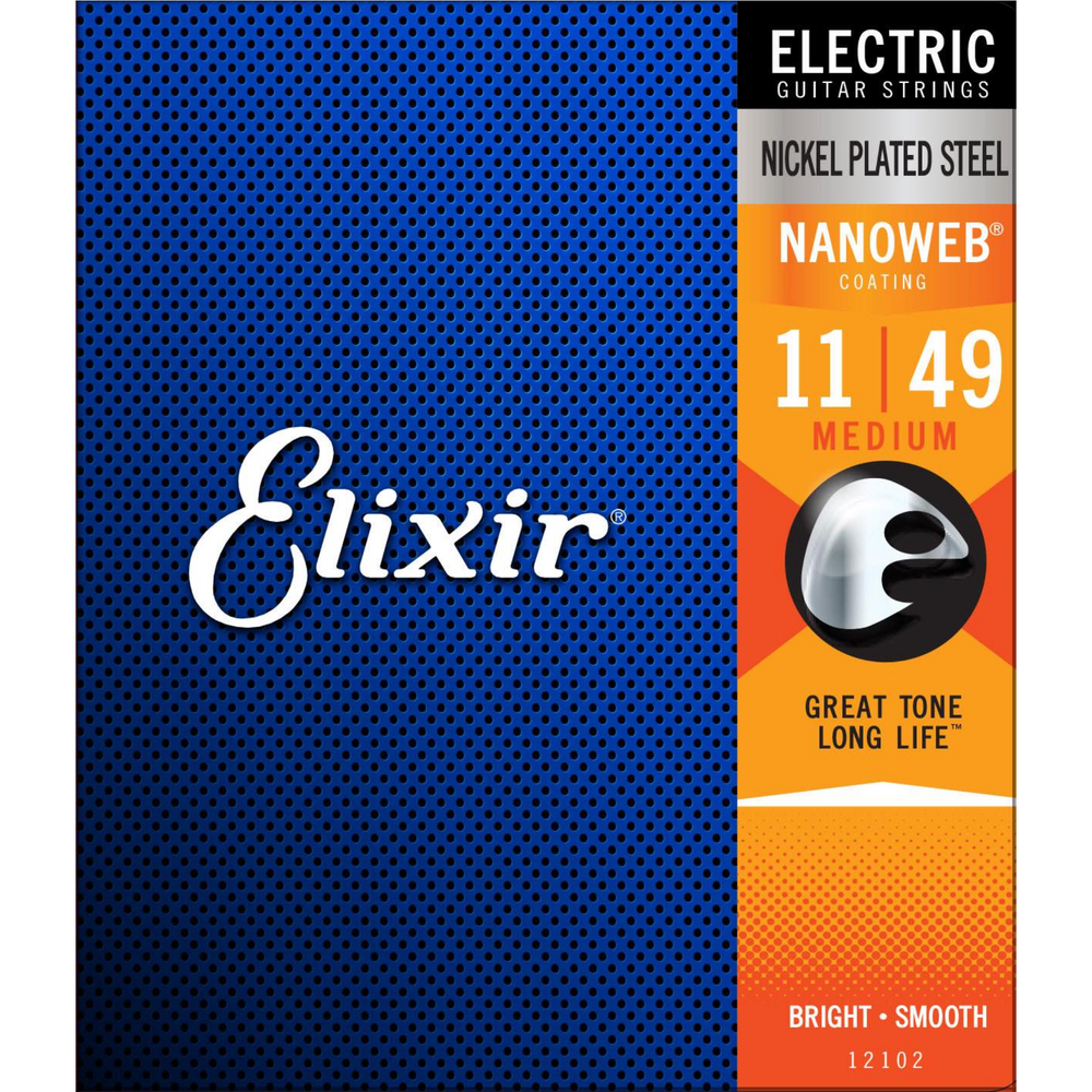 Elixir 12102 Elec GTR-6 STR-NW-MED Gauge .011 - .049
