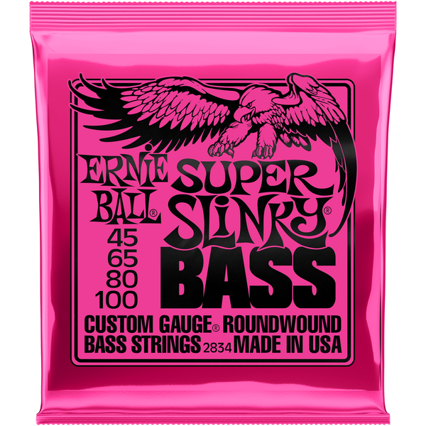 CORDES DE BASSE ERNIE BALL NICKEL 45-100