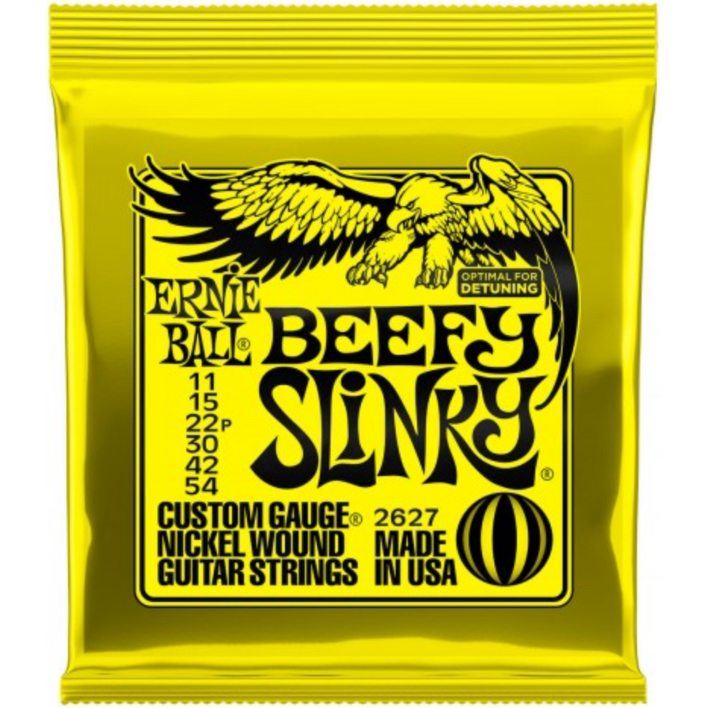 ERNIE BALL EB-2627 BEEFY SLINKY 11-54 JAUNE