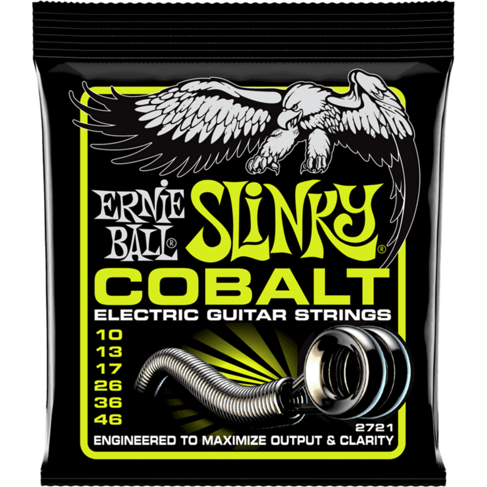 ERNIE BALL EB-2721 COBALT REGULAR 10-46 SLINKYS