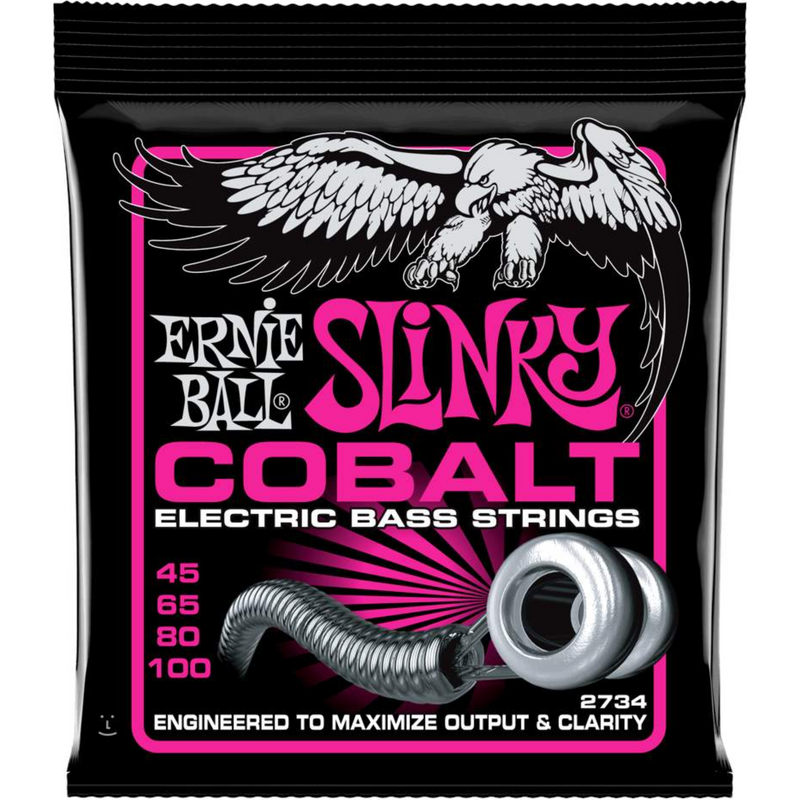 Ernie Ball EB-2734 Cobalt SUPER 45-100 Bass Strings