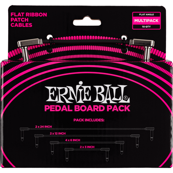 ERNIE BALL EB FLAT RIBBON PATCH CBL MULTI