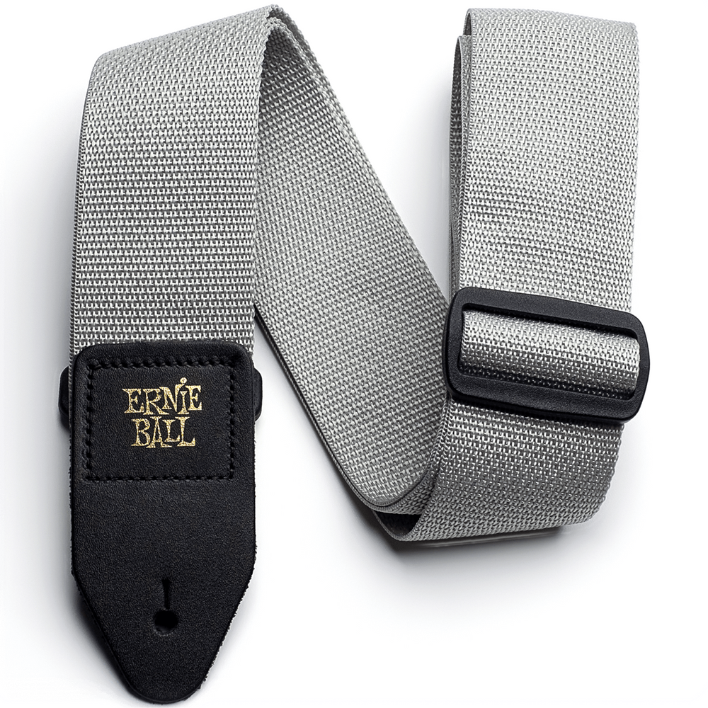 ERNIE BALL POLYPRO GUITAR STRAP GRAY