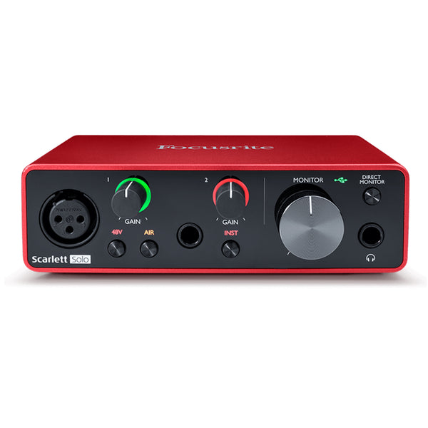 FOCUSRITE SCARLETT SOLO GEN 3