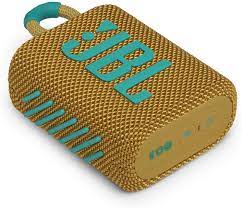 JBL GO3 Yellow Waterproof Portable Speaker