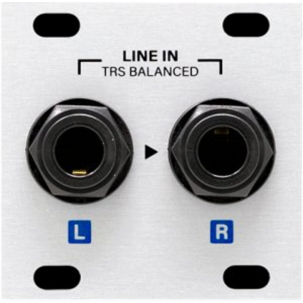 INTELLIJEL STEREO LINE IN JACKS 1U