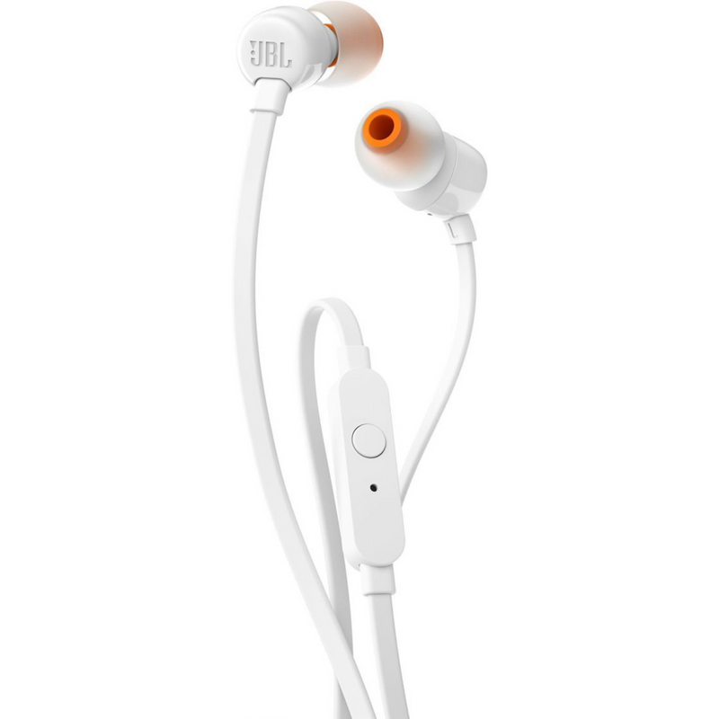 JBL T110WHT In-Ear Headphones