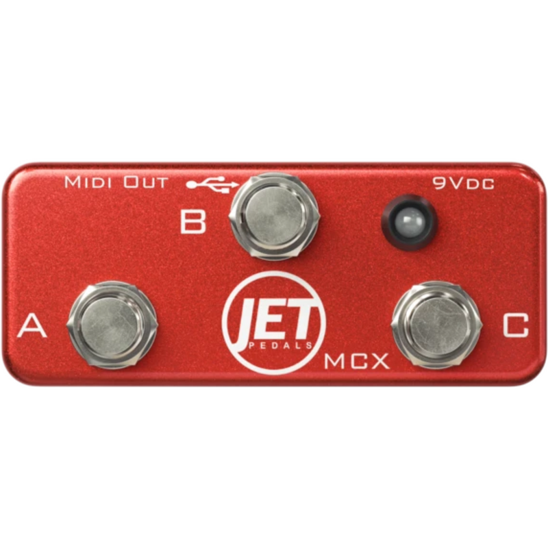 Pédales Jet Jet Mcx Rouge 