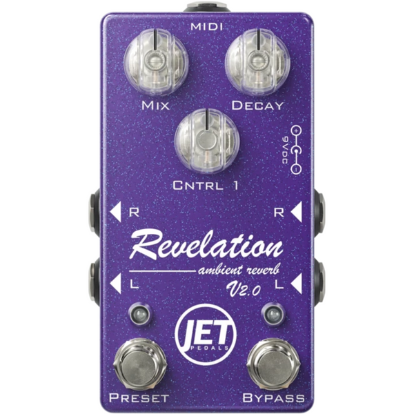Jet Pedals Revelation Reverb V2.0 Purple