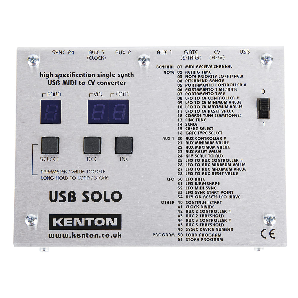 Kenton USB Solo Midi To CV Converter