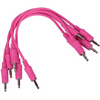 MAKE NOISE 5 PACK HOT PINK PATCH CABLES 6 INCHES