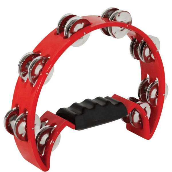 MANO CUTAWAY TAMBOURINE-RED