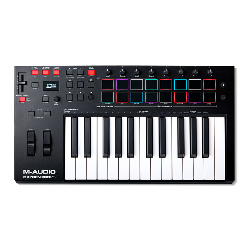M-AUDIO OXYGEN PRO 25 USB MIDI Keyboard Controller
