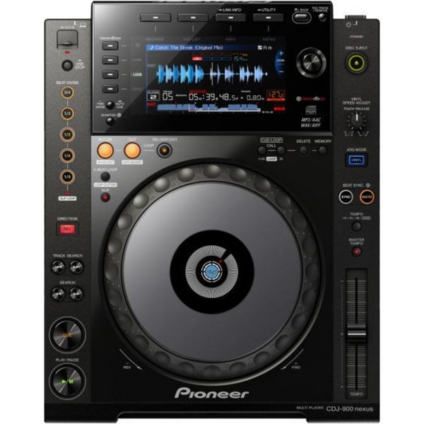 Multi player that features a large, full-color LCD, support MP3, WAV, AAC, and AIFF. Beat Divide, four-deck Beat Sync and the ability to play sets from a smartphone.