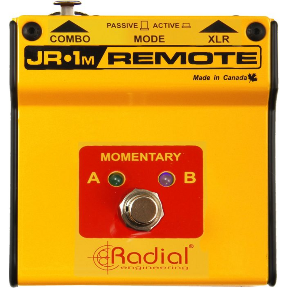 RADIAL JR1-M MONENTARY FOOTSWITCH