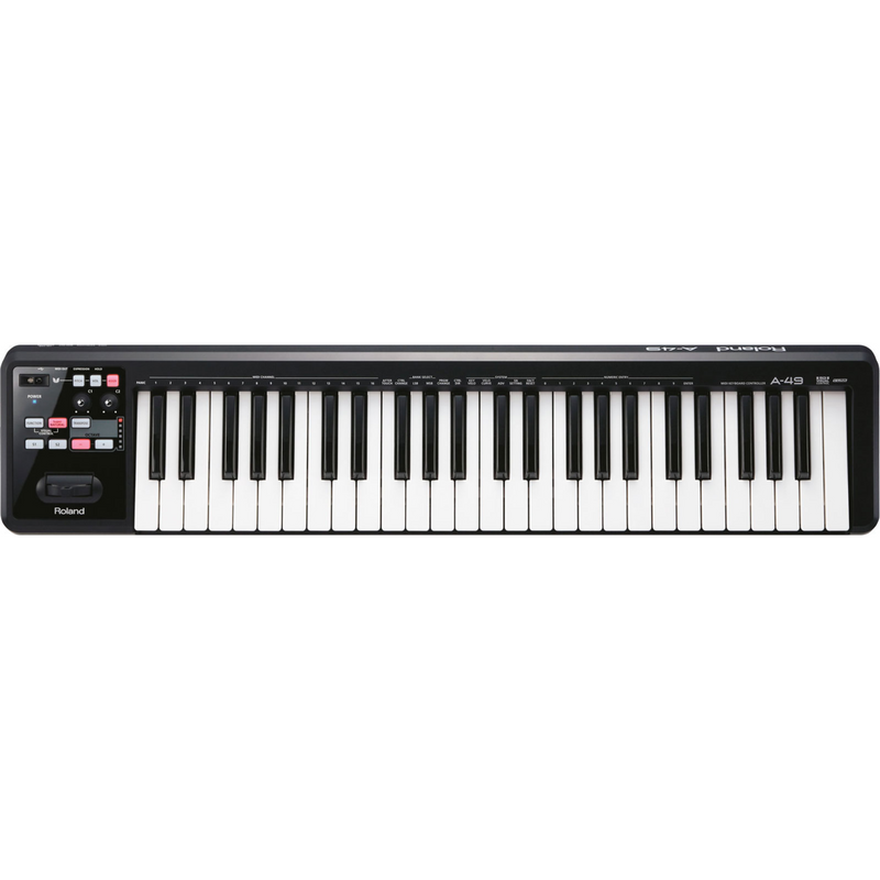 ROLAND A-49-BK BLACK MIDI CONTROLLER