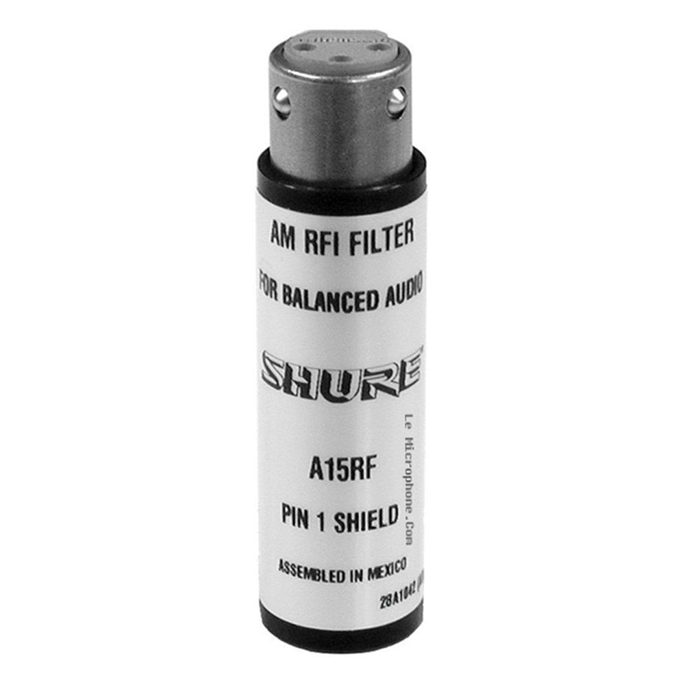 Shure A15RF In-Line RF Interference Attenuator