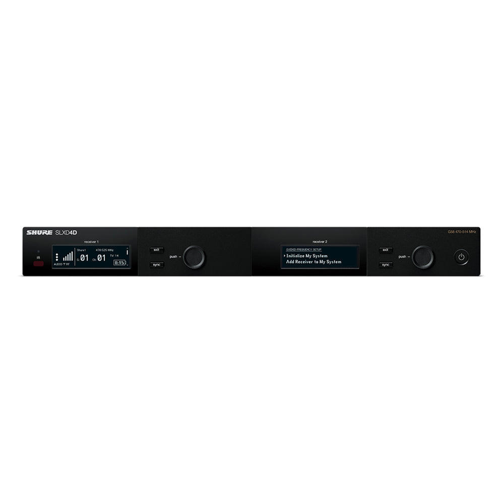 Shure SLXD4D Dual Channel Receiver