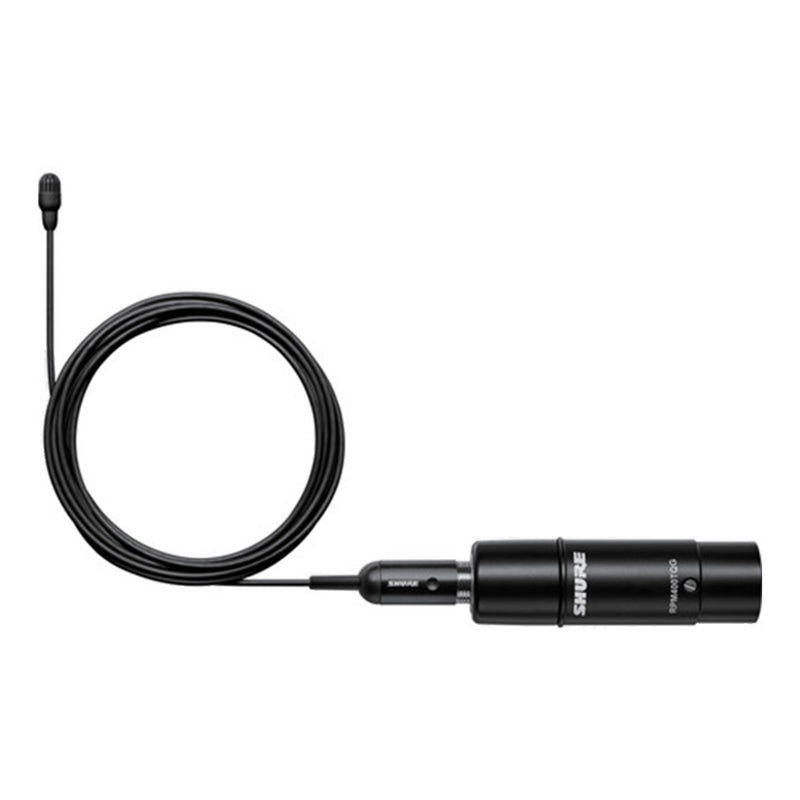 Shure TWINPLEX TL47B/O-XLR-A BLACK TL47 Lavalier Microphone