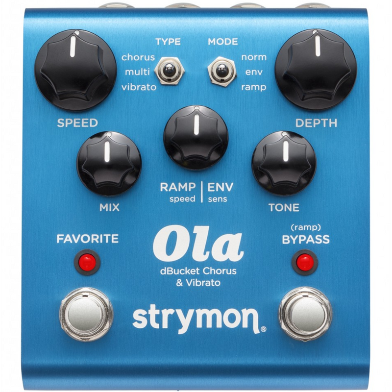 Strymon Ola Dbucket Chorus & Vibrato Effects Pedal