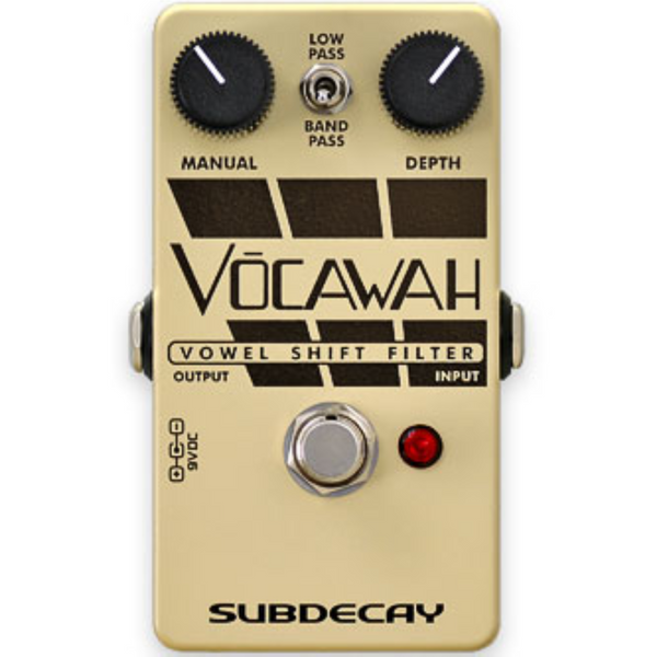 SUBDECAY VOCAWAH VOWEL SHIFT FILTER