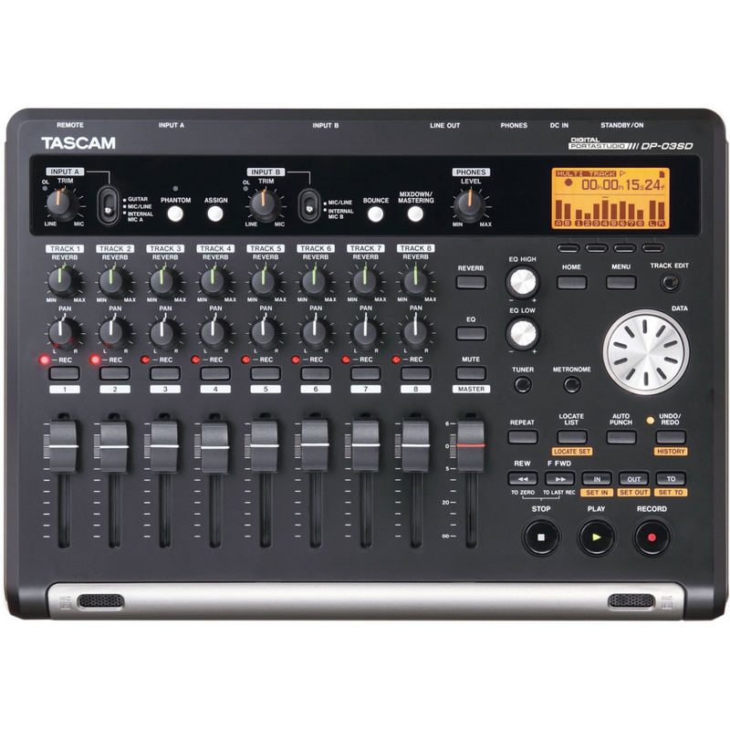 Tascam DP-03SD Portastudio numérique 8 pistes