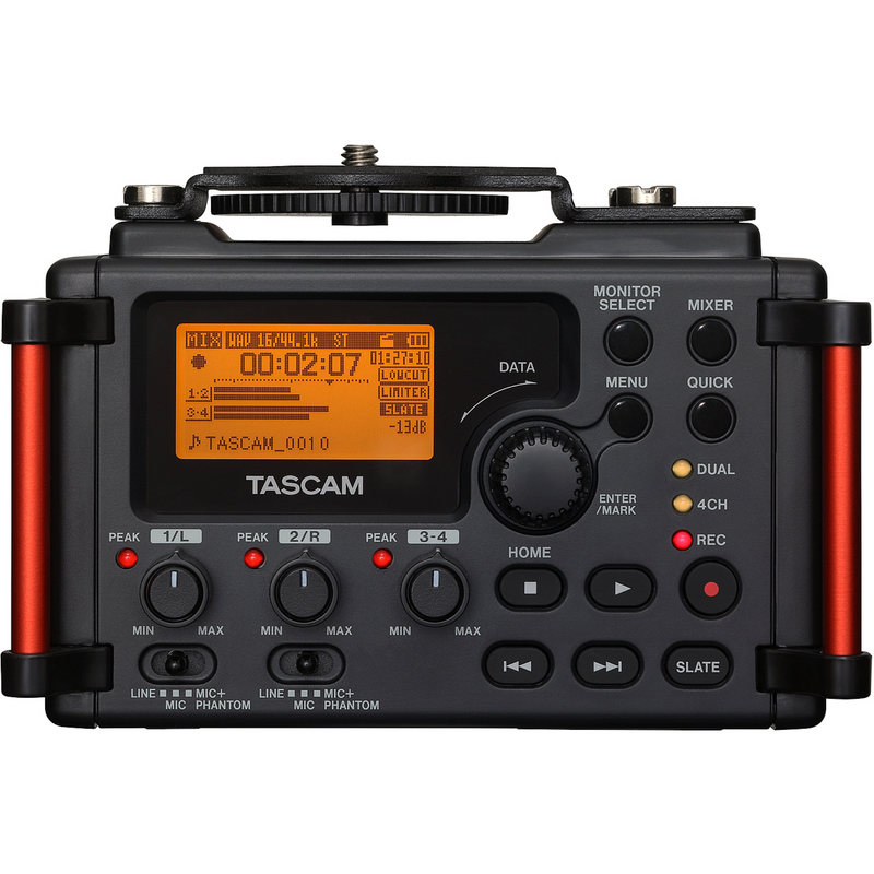 Tascam DR-60DMK2 4-Input / 4-Track Multitrack Field Recorder