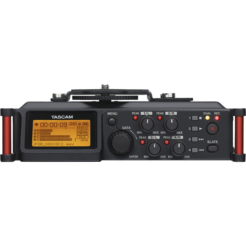 Tascam DR-70D Enregistreur de terrain multipiste 6 entrées / 4 pistes