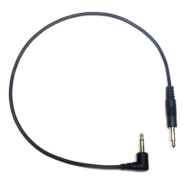 Tendrils Right Angled To Straight Eurorack Patch Cable 30CM