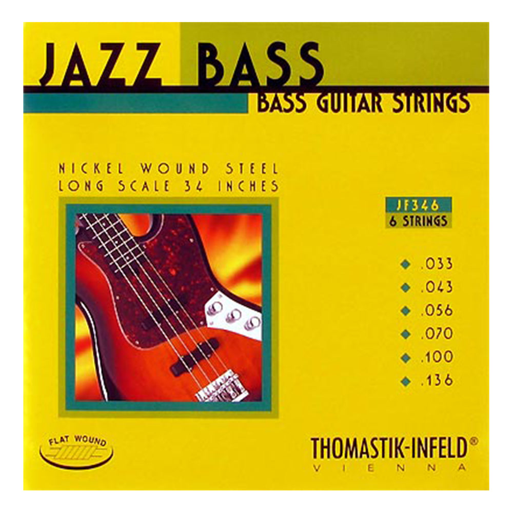 THOMASTIK INFELD TGJF346 GUITAR SET, JAZZ ELECTRIC BASS