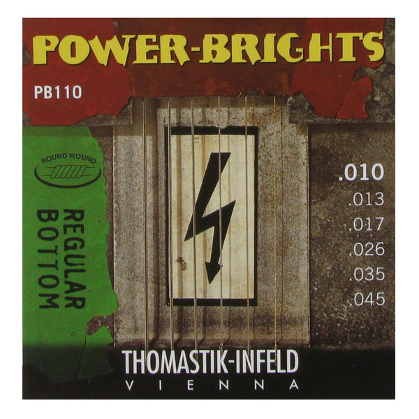 THOMASTIK INFELD TGPB110 SET DE GUITARE, POWER BRIGHTS