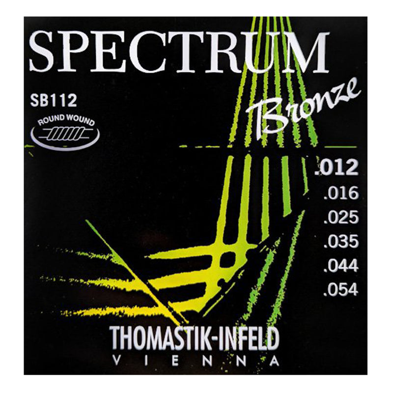 THOMASTIK INFELD TGSB112 SET DE GUITARE, SPECTRUM BRONZECOUSTIC