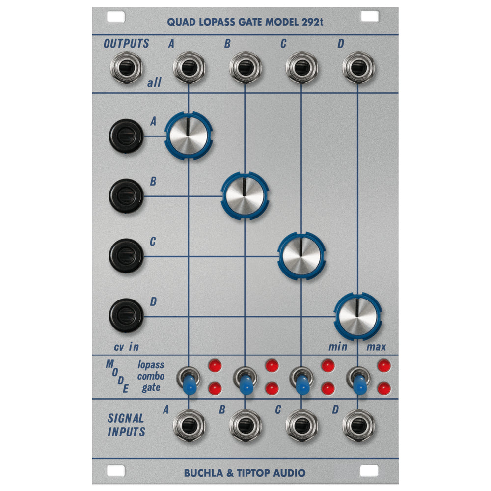 Tiptop Buchla Model 292T Quad Low Pass Gate