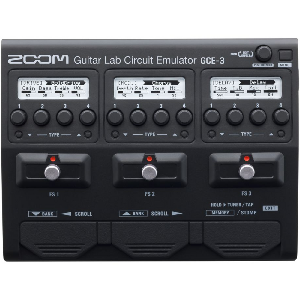 ZOOM GCE-3 GUITAR CIRCUIT EMULATOR